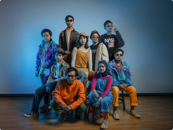 Perkembangan tim Vibesroom Studio tahun 2020