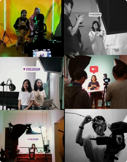 Pertumbuhan layanan Vibesroom Studio tahun 2023